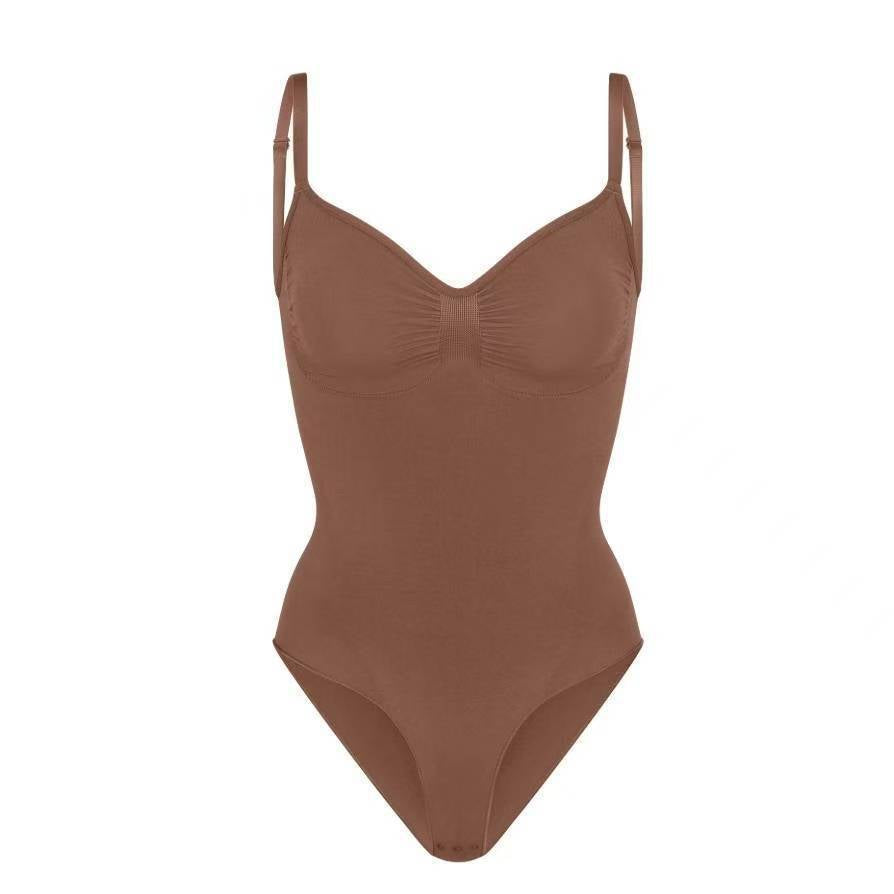 Seamless Shapewear Cami Top With Tummy Control Push Up Bodycon