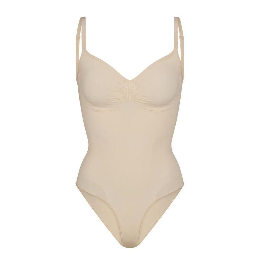 Seamless Shapewear Cami Top With Tummy Control Push Up Bodycon