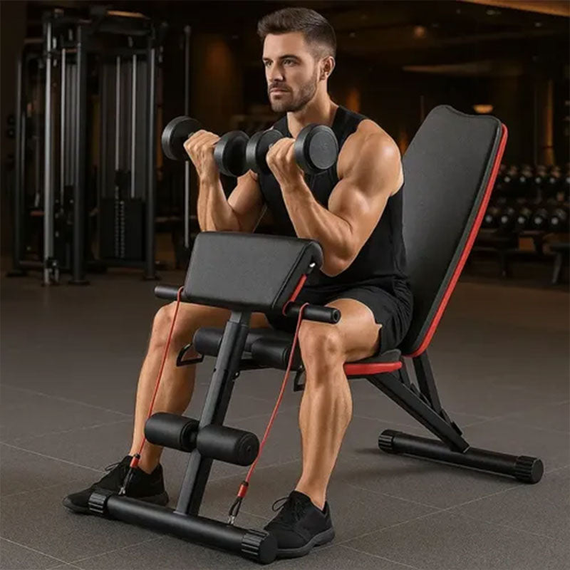 Adjustable Foldable Weight Bench For Home Gym Dumbbell Equipment
