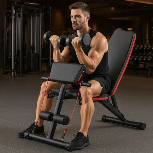 Adjustable Foldable Weight Bench For Home Gym Dumbbell Equipment