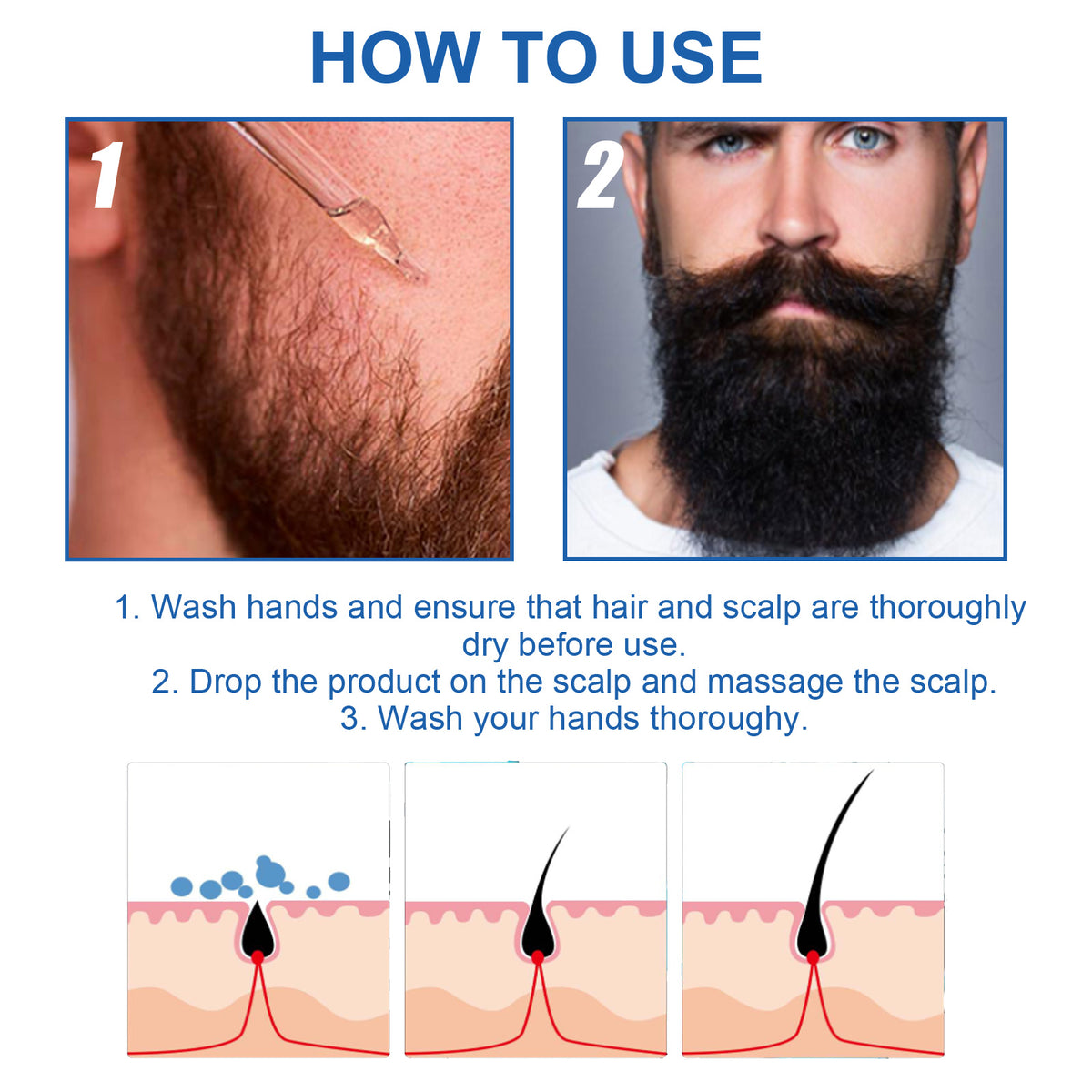 East Moon Men's Nourishing Scalp Care Liquid With Glycerin And Mugwort