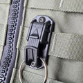 Multi Use Belt Key Carabiner Clip Hook For Tactical Backpack EDC Gear