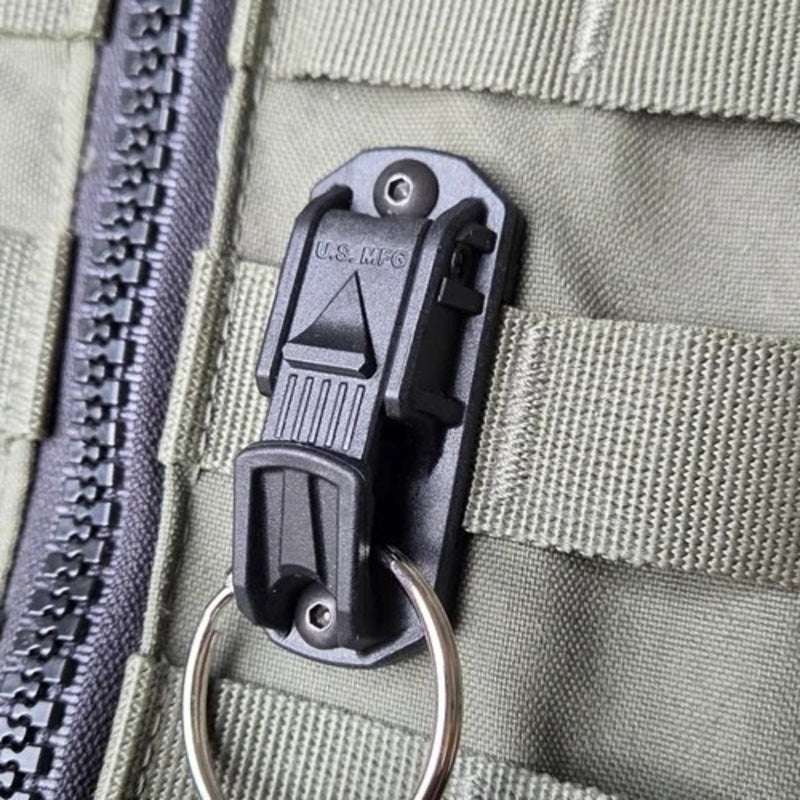 Multi Use Belt Key Carabiner Clip Hook For Tactical Backpack EDC Gear