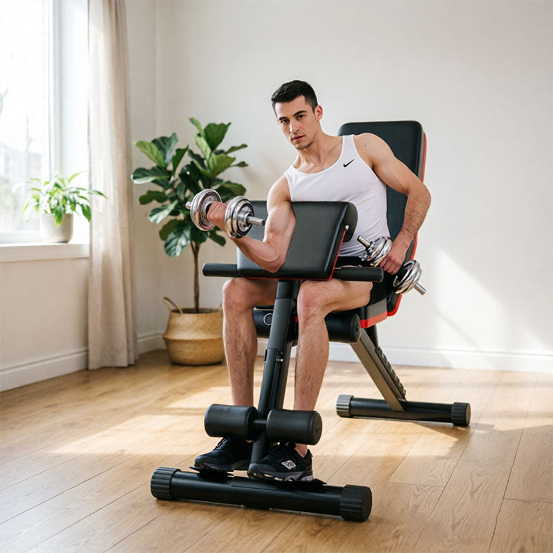 Adjustable Foldable Weight Bench For Home Gym Dumbbell Equipment
