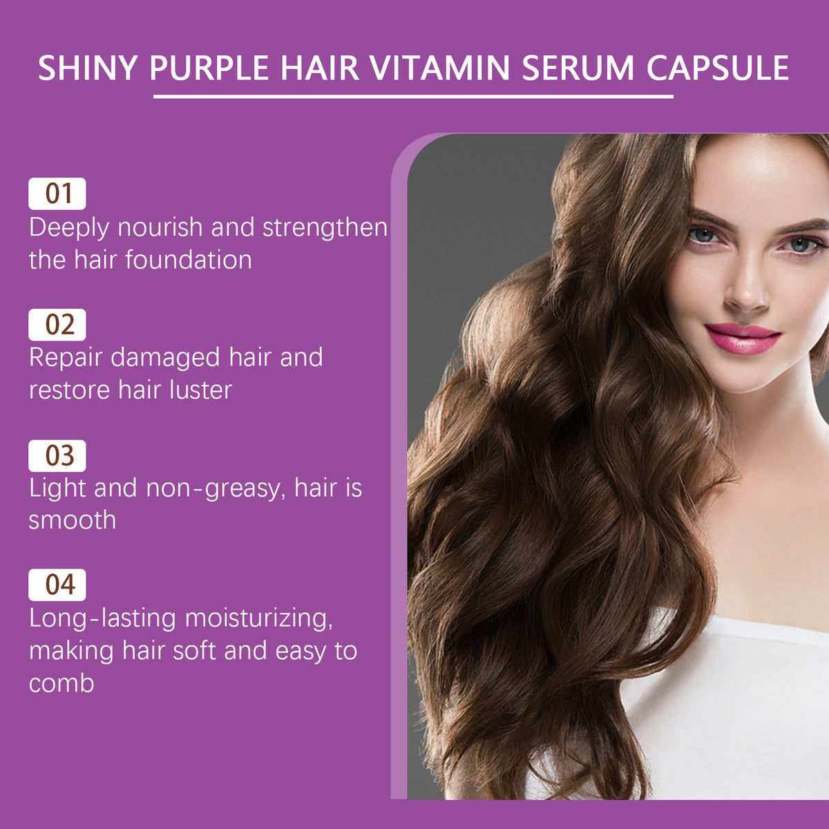 EELHOE Hair Repair Essential Oil Capsules With Argan Jojoba Sunflower Oil