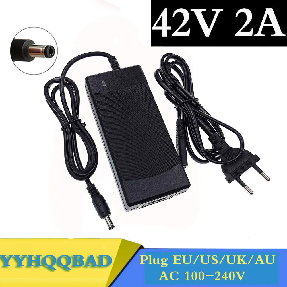 42V 2A Lithium Ion Lipoly Universal Battery Charger With Smart Control