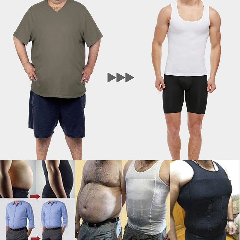 Men Chest Support Posture Corrector Waist Trainer Vest