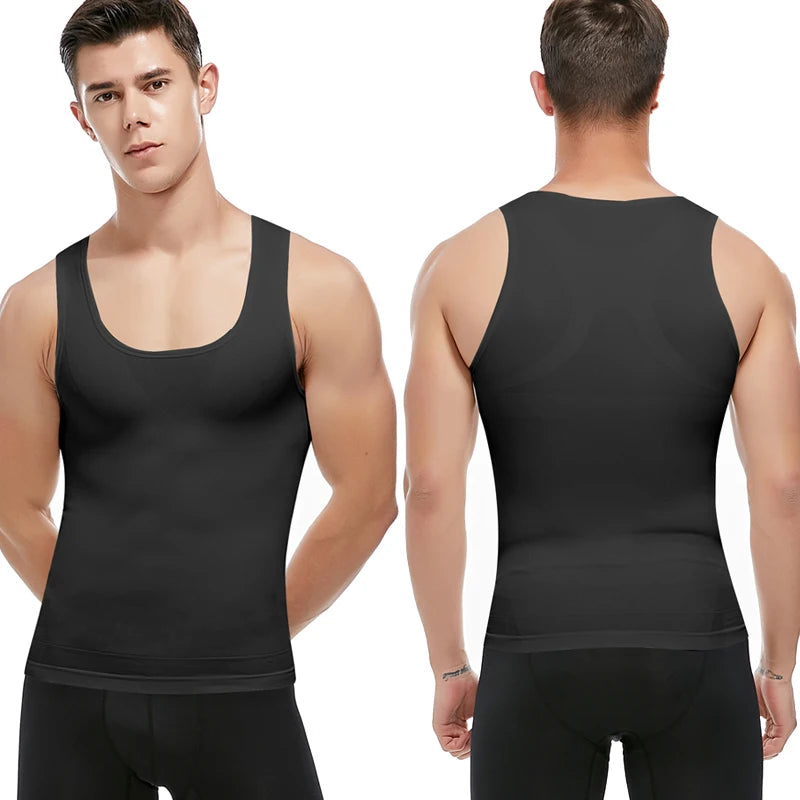 Men Chest Support Posture Corrector Waist Trainer Vest