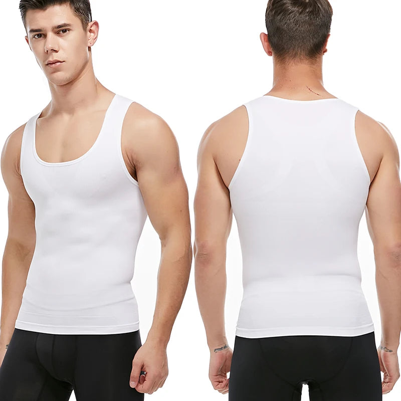Men Chest Support Posture Corrector Waist Trainer Vest