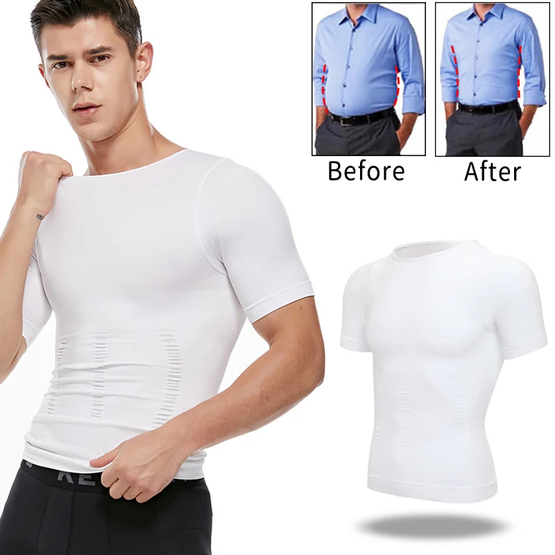 Men Chest Support Posture Corrector Waist Trainer Vest