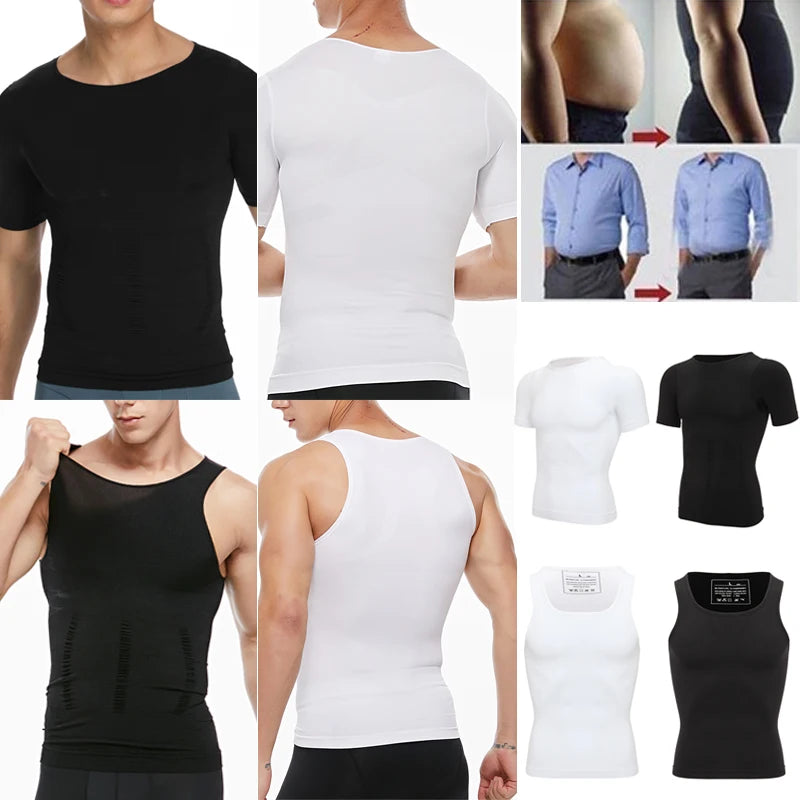 Men Chest Support Posture Corrector Waist Trainer Vest