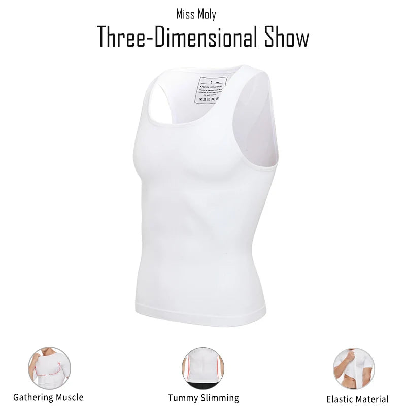 Men Chest Support Posture Corrector Waist Trainer Vest