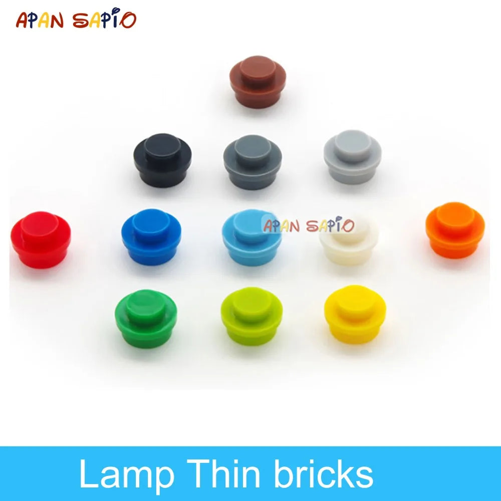 600 Pcs Mini Lamp Bricks Building Blocks Compatible With Legos For Kids